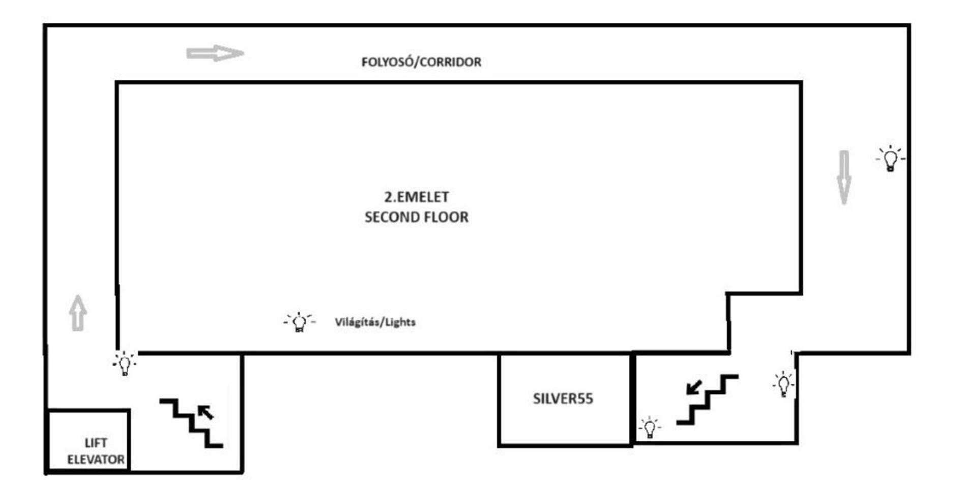 Silver55 Apartman Budapešť Exteriér fotografie